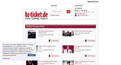 Desktop Screenshot of freiburg-tickets.de