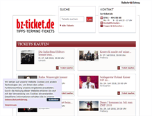 Tablet Screenshot of freiburg-tickets.de
